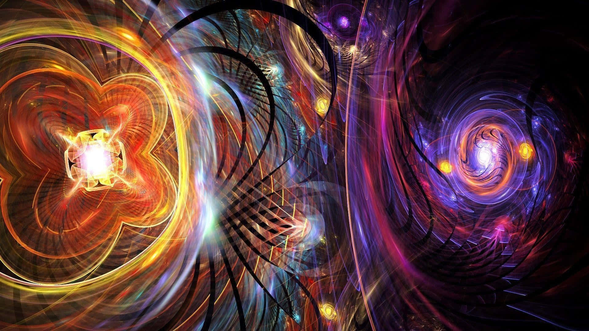 Unlock the secrets of the Psychedelic Space Wallpaper