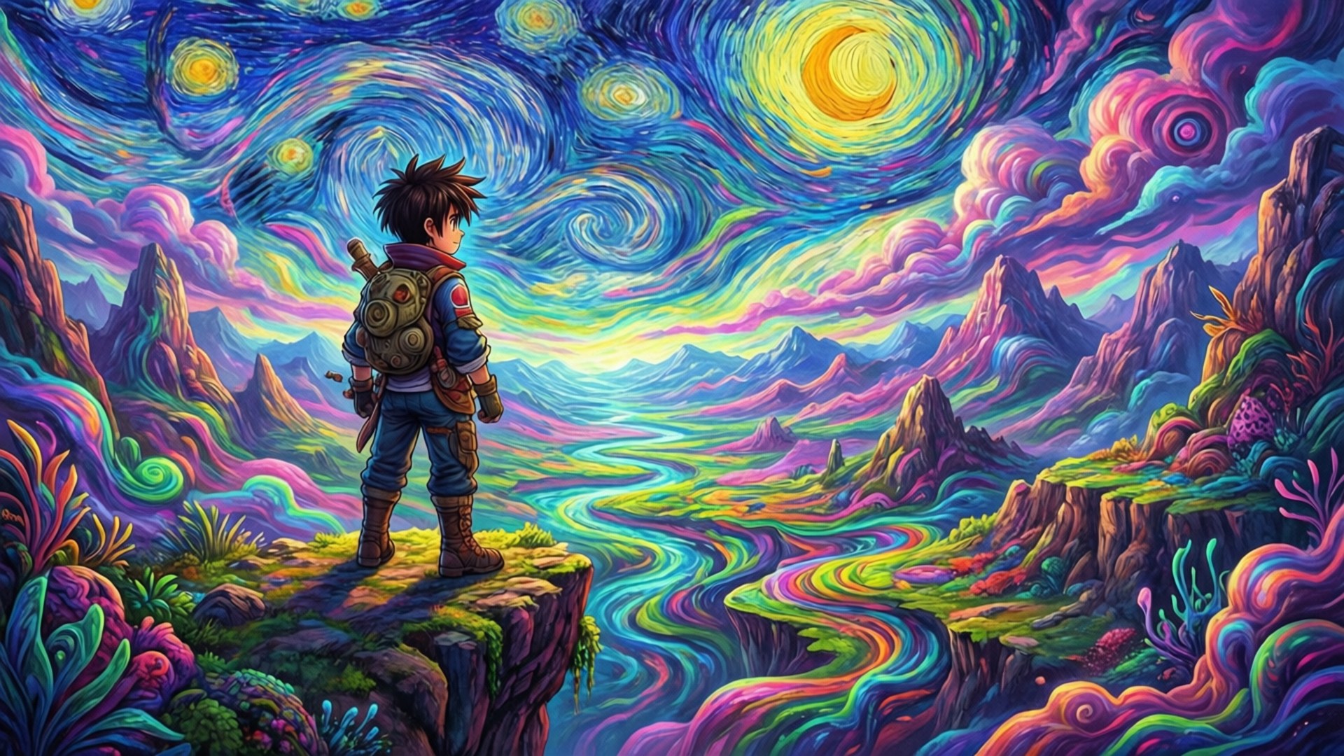 Psychedelic Summit Fonds d'écran
