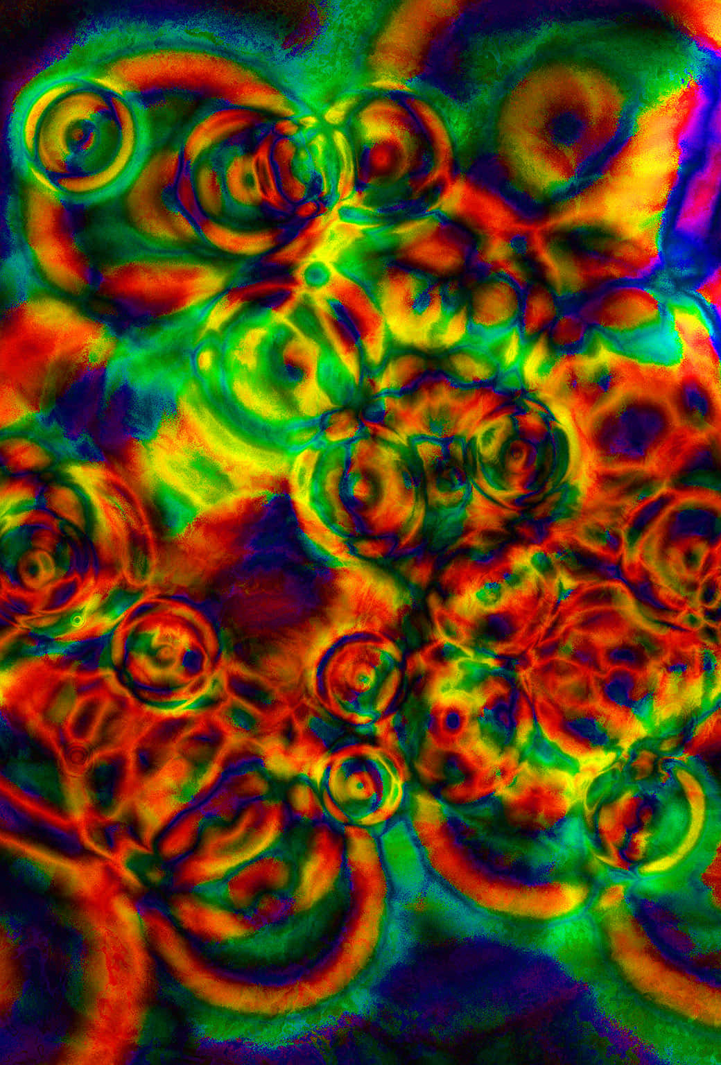 Psychedelic Swirl Patterns Wallpaper