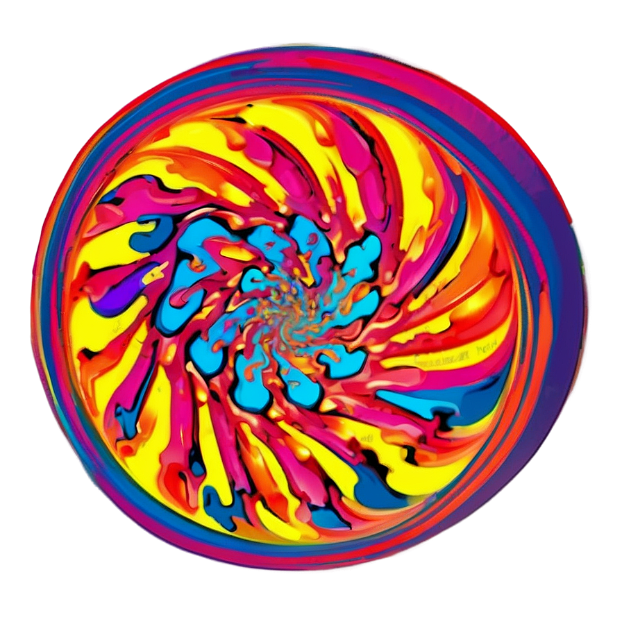 Psychedelic Swirl Png 05242024 PNG