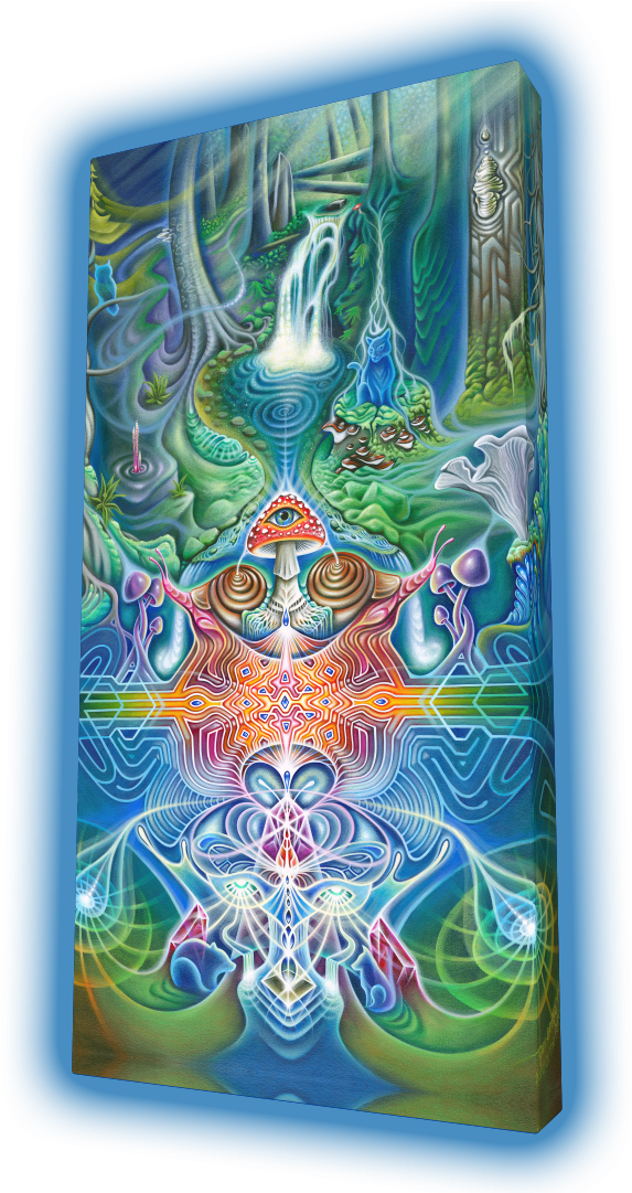 Psychedelic Visionary Artwork PNG