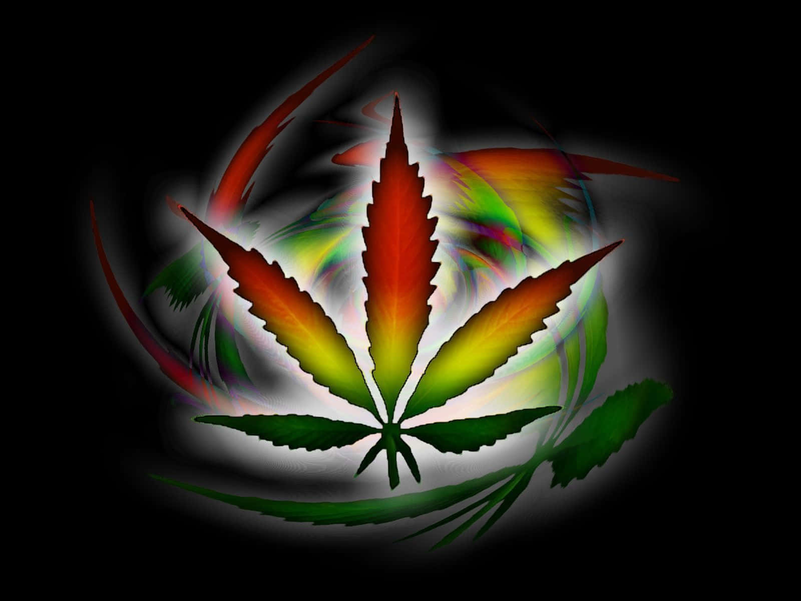 Marijuanablatt-hintergrundbilder - Hintergrundbilder Für Den Desktop Wallpaper