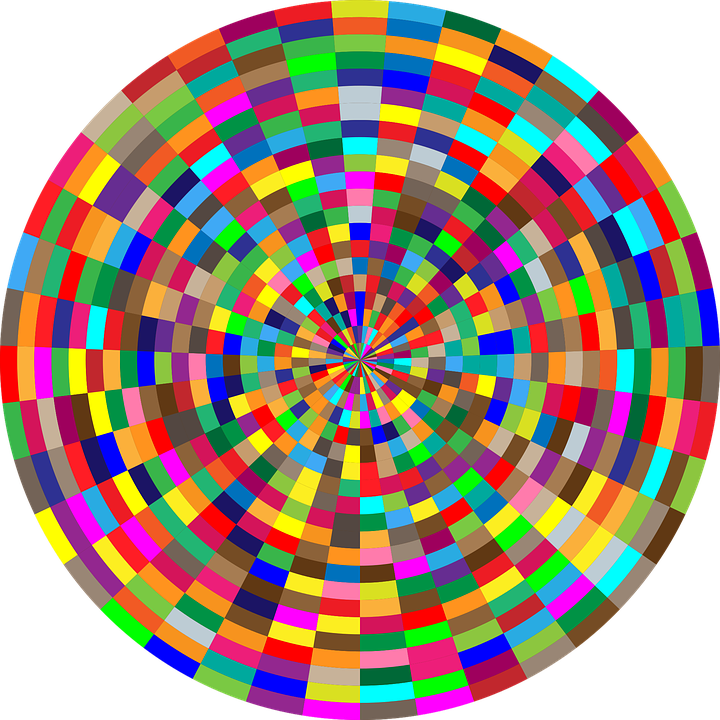 Psychedelic_ Color_ Wheel PNG