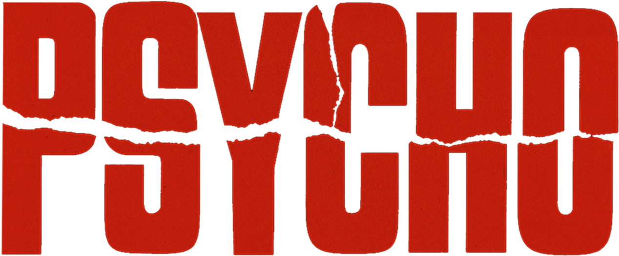 Psycho Movie Title Graphic PNG