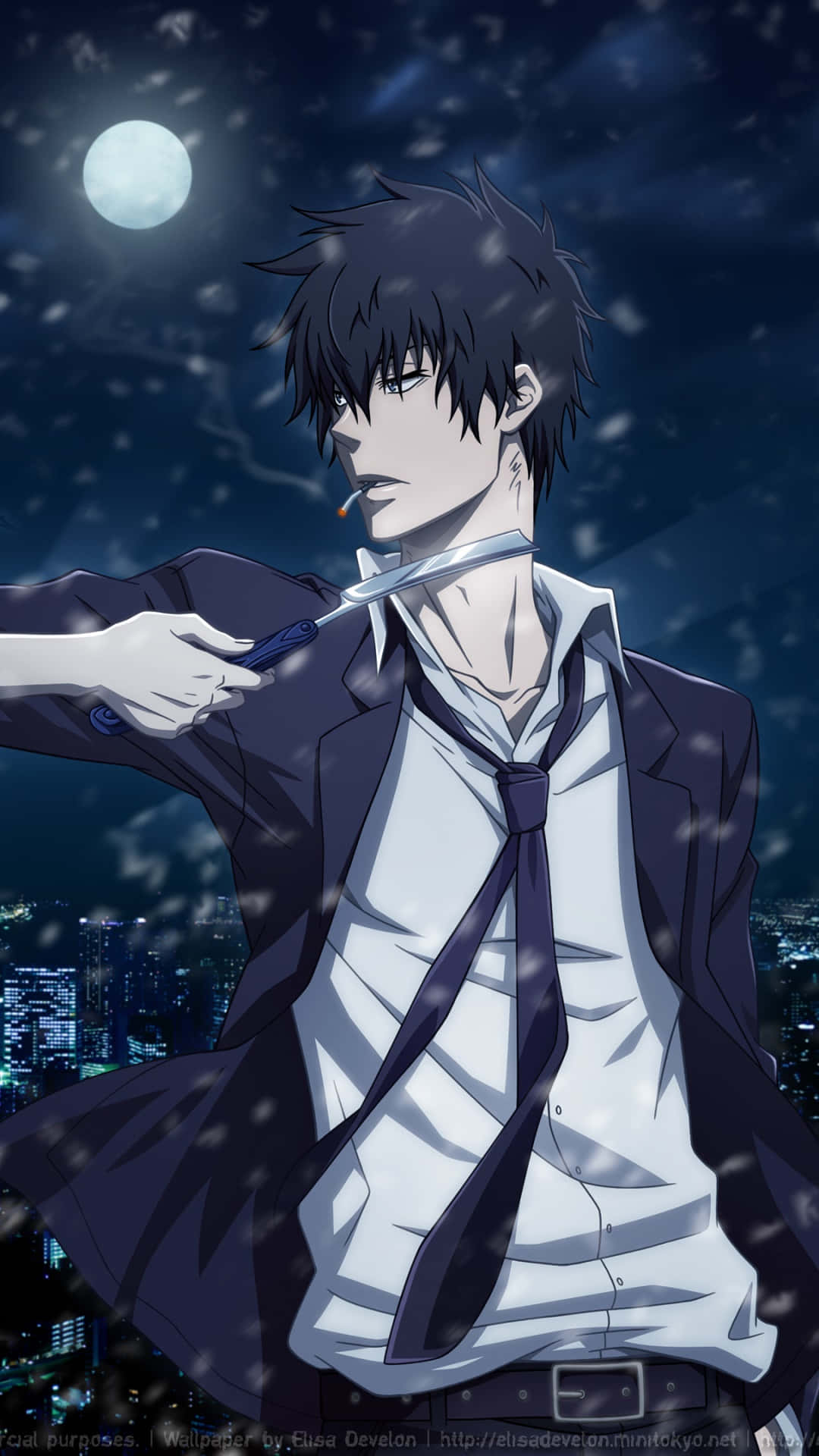Dive into the Dystopian, Cyberpunk World of Psycho Pass. Wallpaper