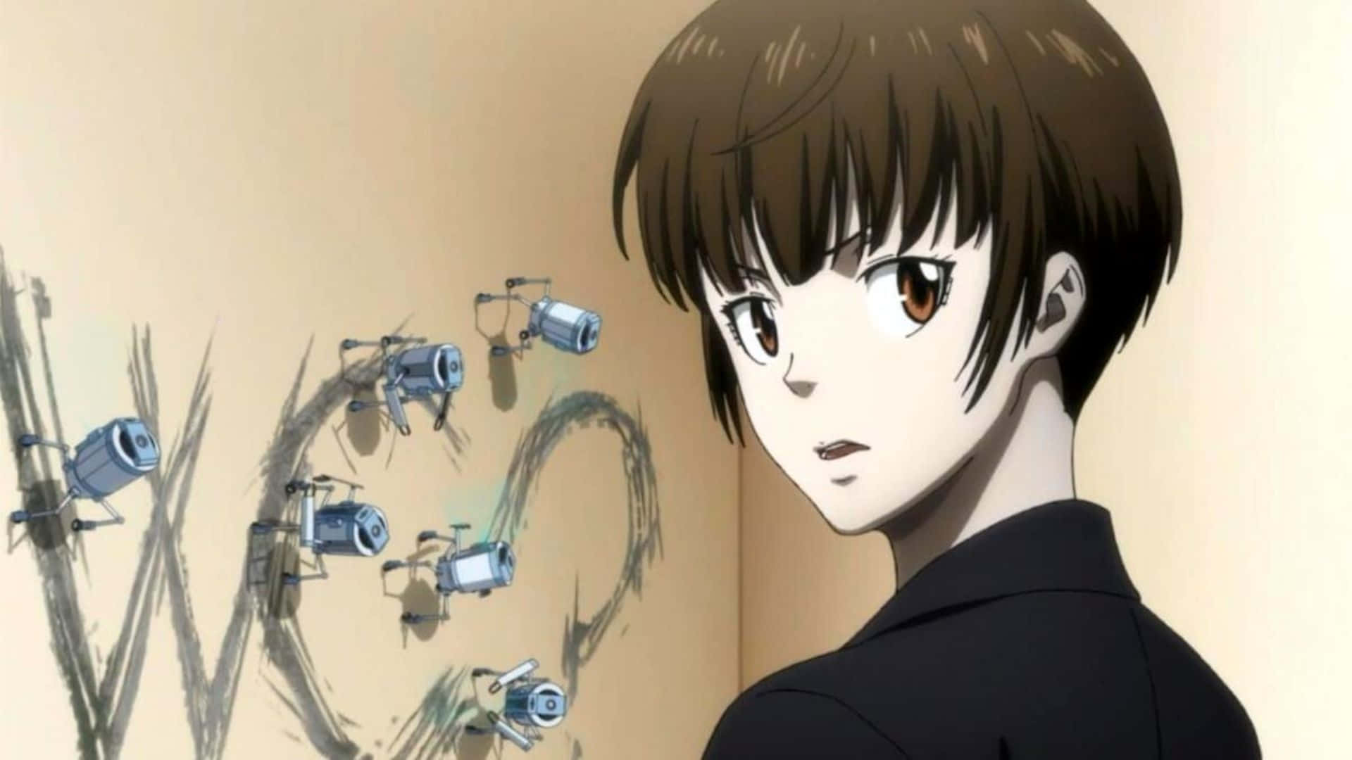 Explore the interconnected world of Psycho Pass Wallpaper