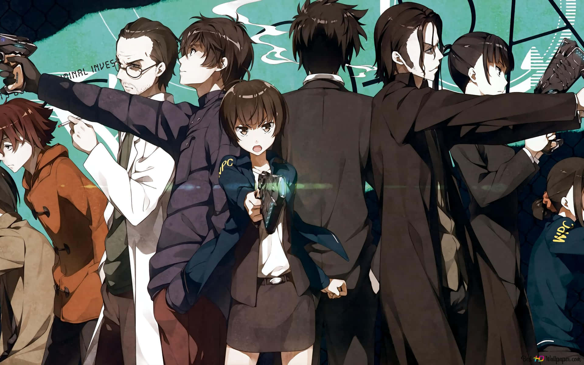 Image  Mind-Blowing Crime Scene in Psycho Pass Wallpaper