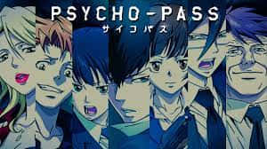 Psycho Pass Anime Personages Achtergrond