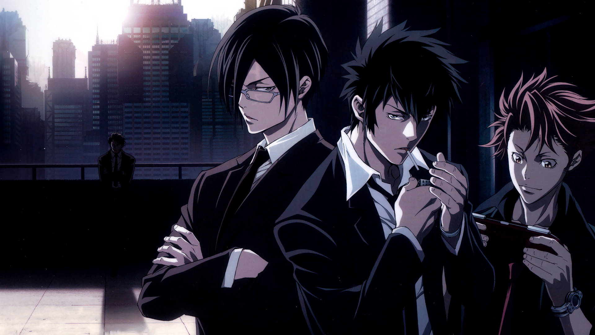 Download Psycho Pass Inspector And Enforcers Wallpaper 