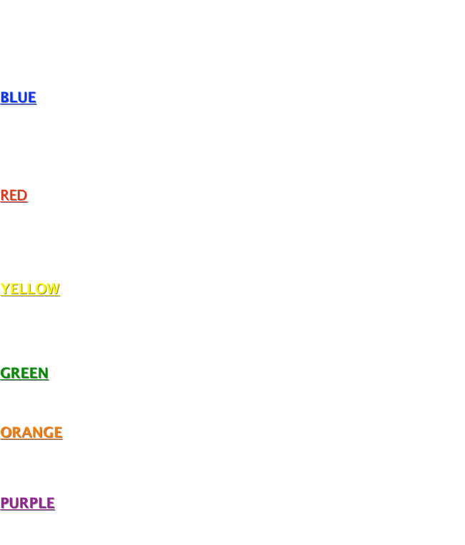 Psychological Effectsof Colors Infographic PNG