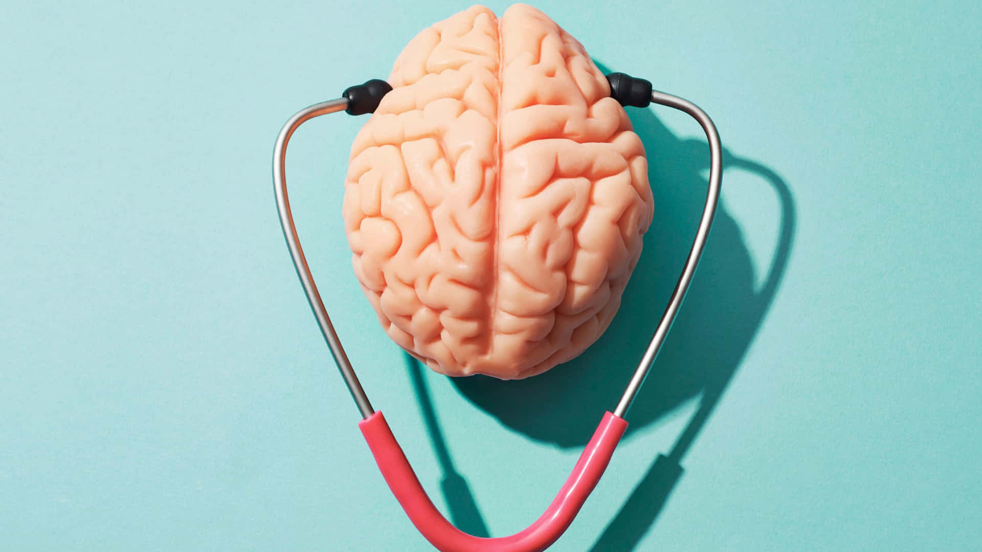 A Brain With A Stethoscope Attached To It