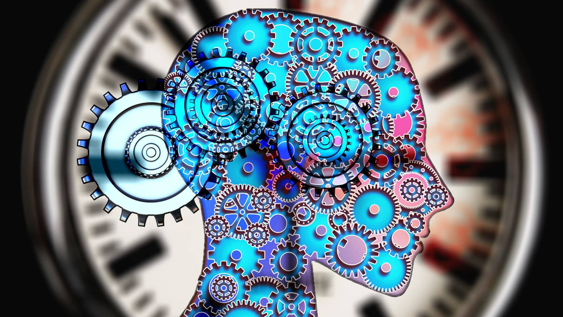 Psychology Colorful Human Mind Wallpaper