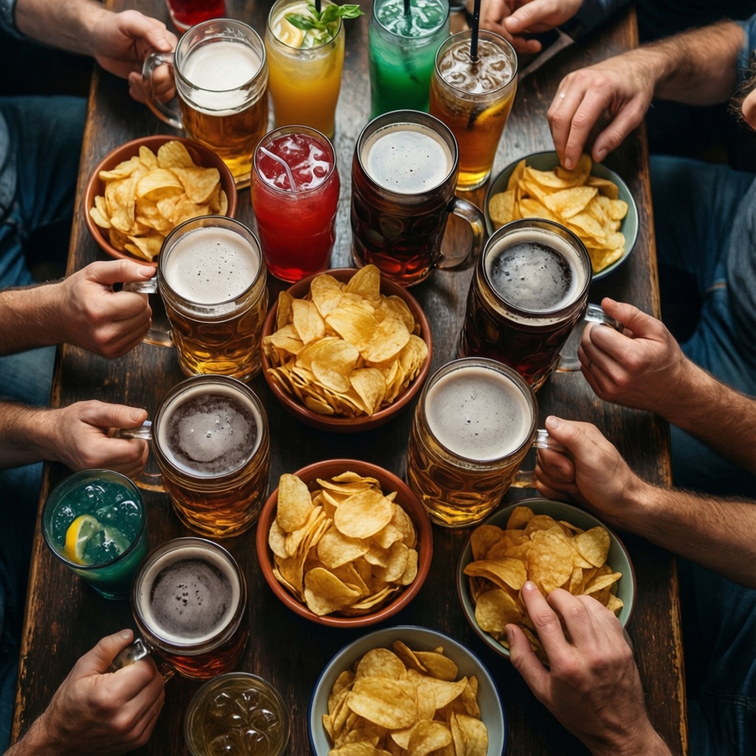 Pub Bord Overflod Wallpapers