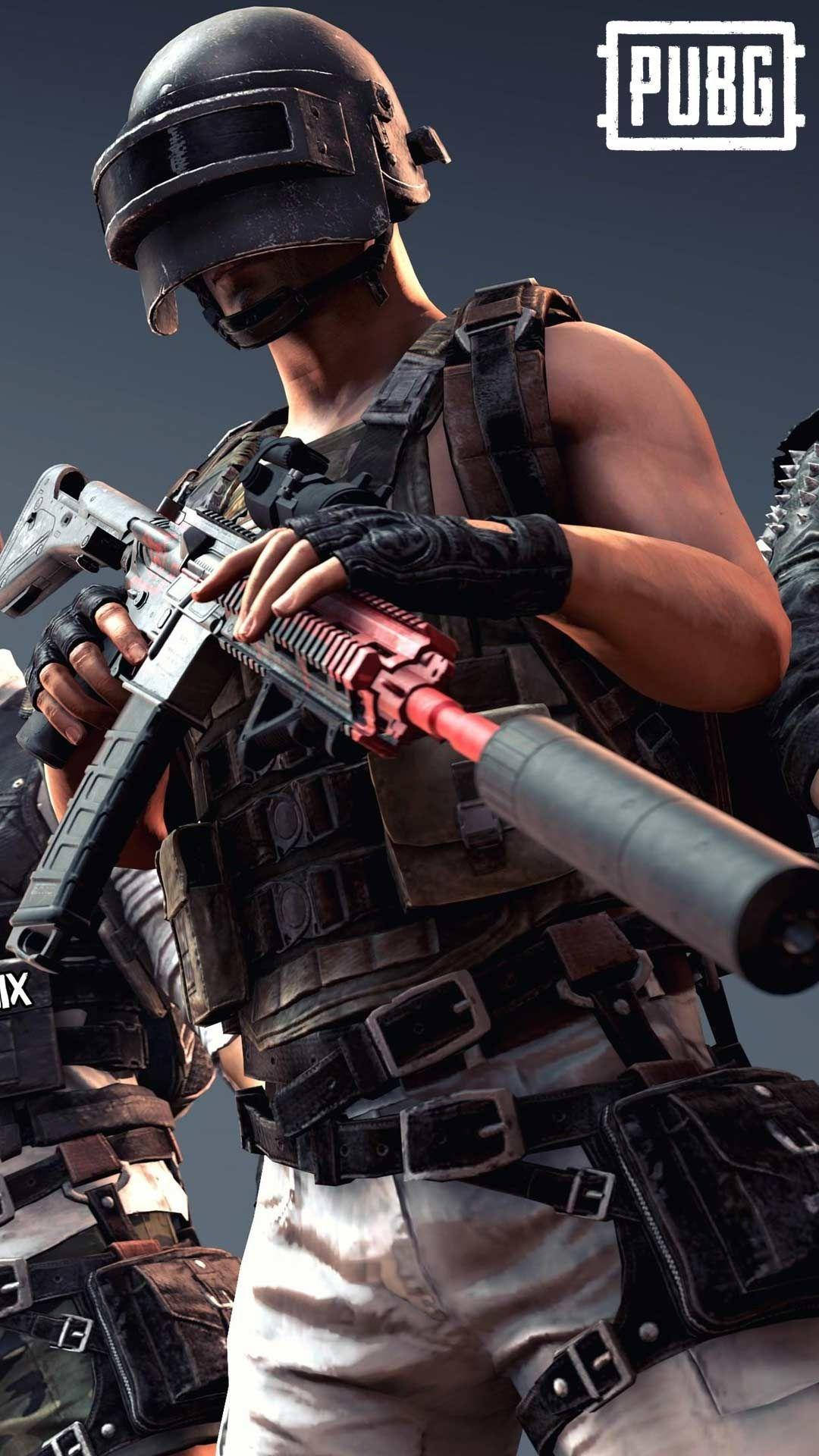 PUBG 2020 Rifle Close-Up: Til nærbillede Wallpaper