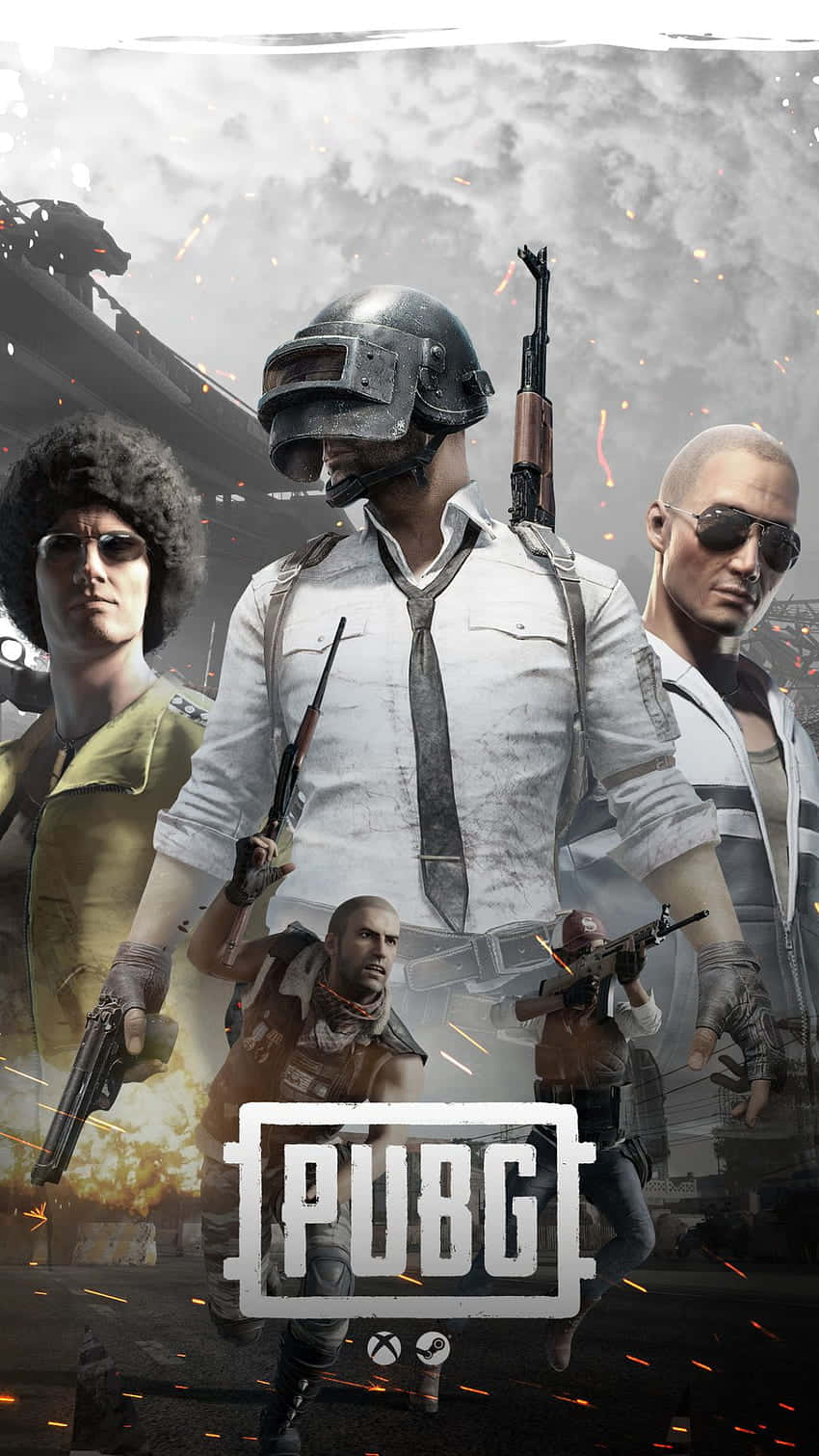 Break free from reality with PUBG Android Wallpaper