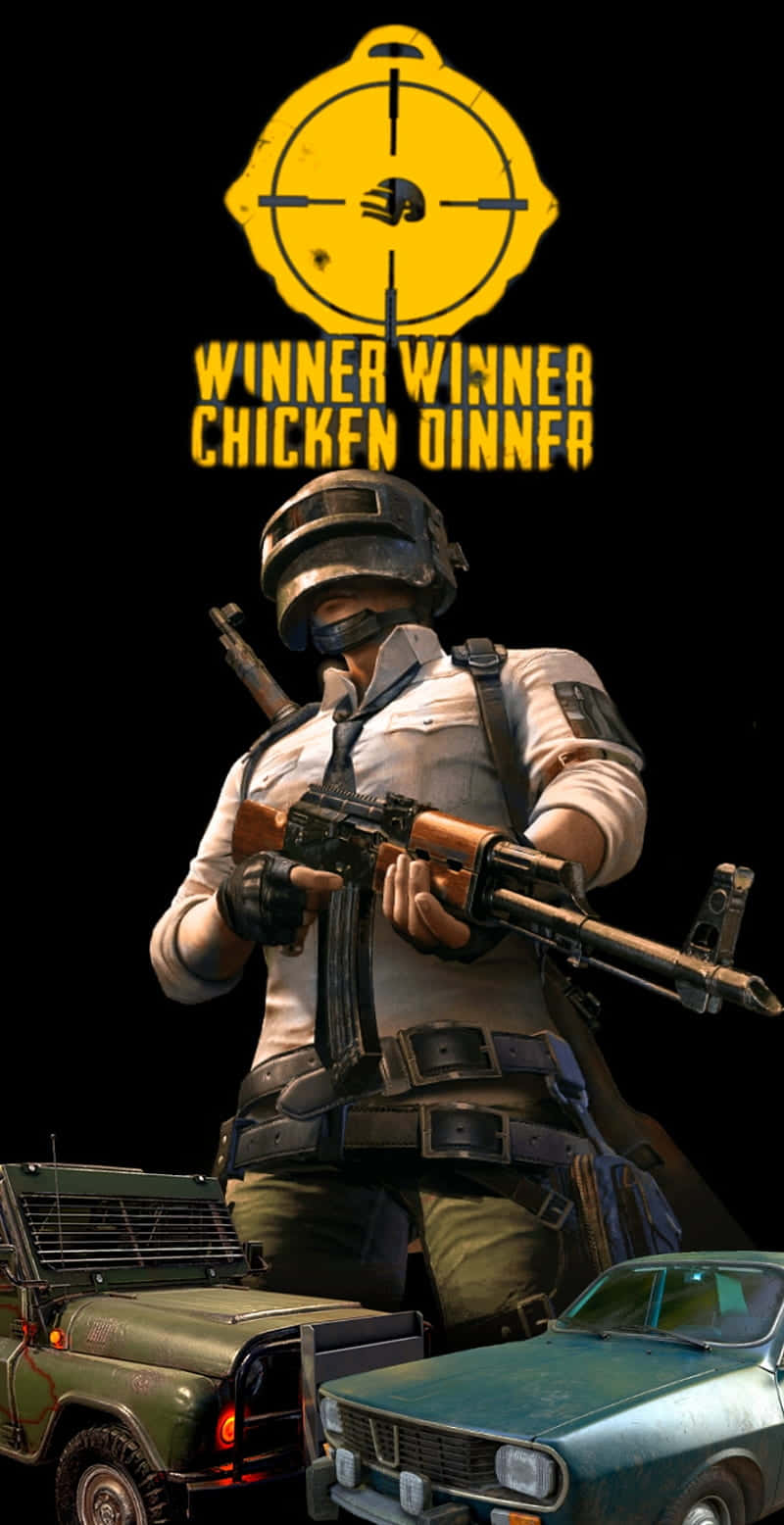 A Poster For The Game Won Winner Chicken Dinner Wallpaper