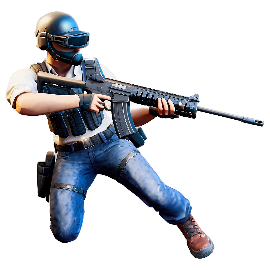 Download Pubg Character Action Shot Png 06202024 | Wallpapers.com