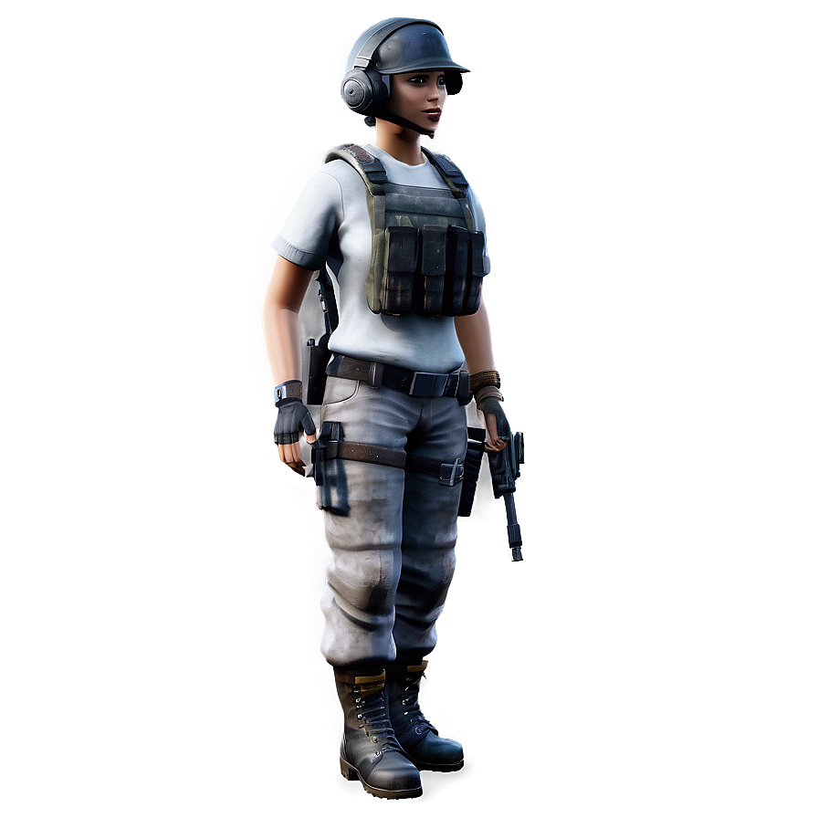 Pubg Character On Alert Png 06262024 PNG