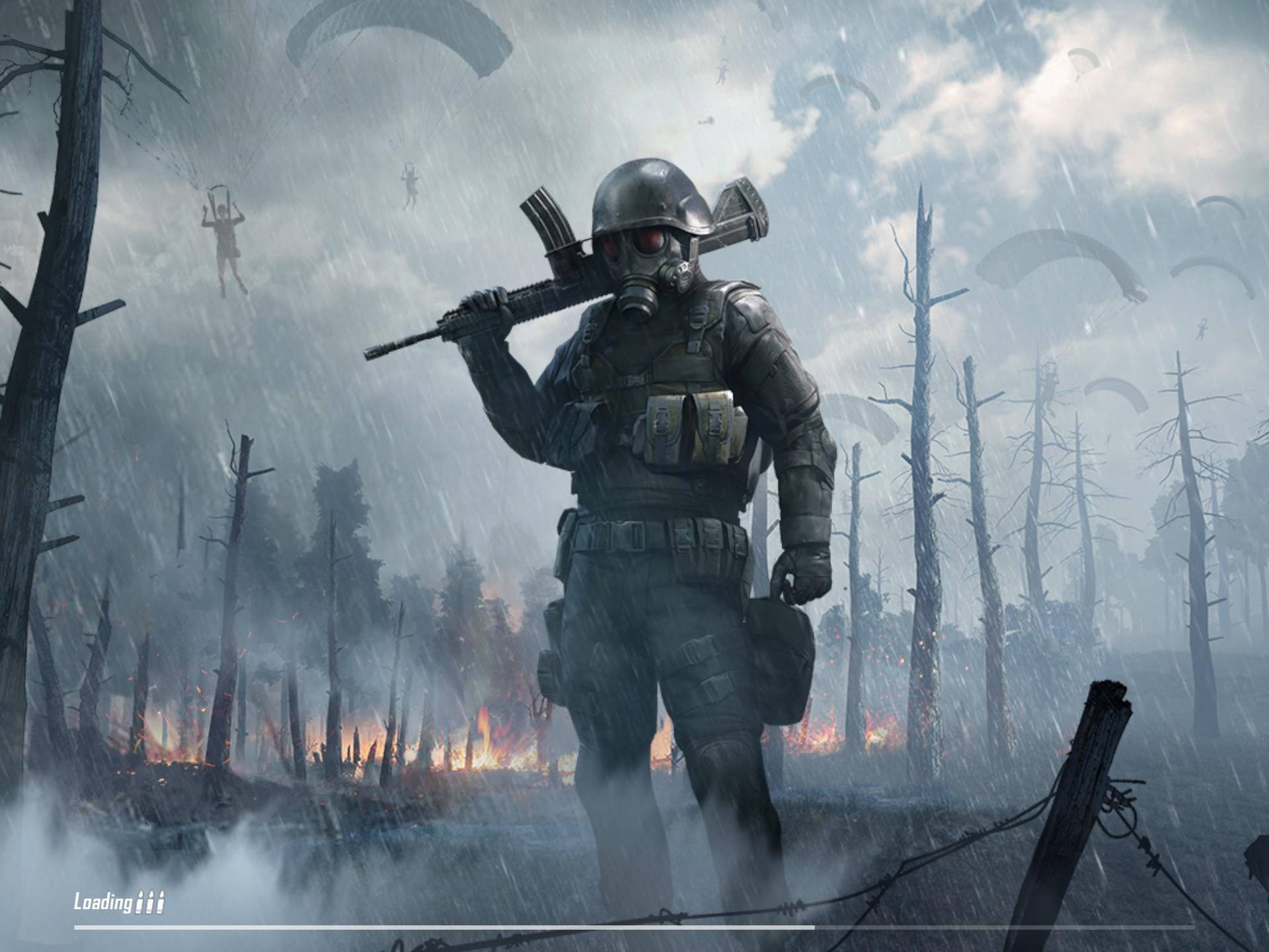 Pubg Full Screen Battlefield Soldier