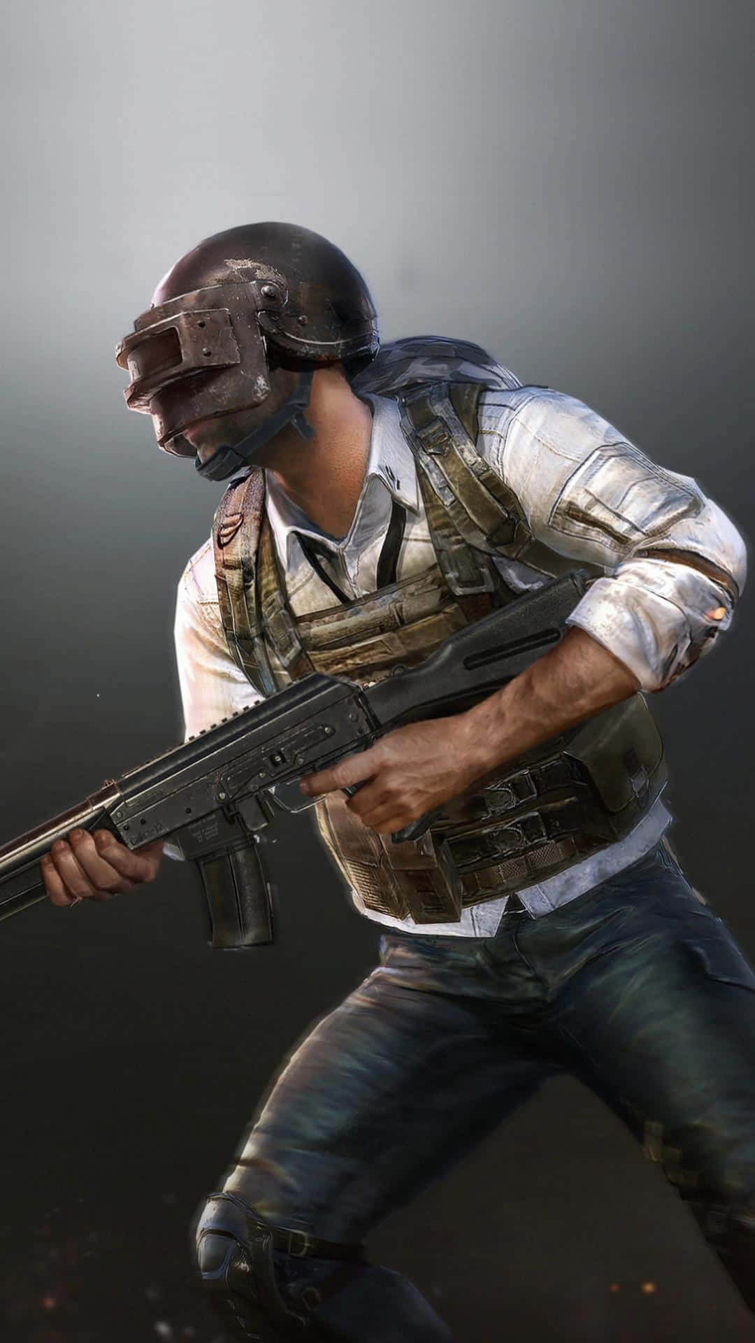 Male Character PUBG iPhone Wallpaper