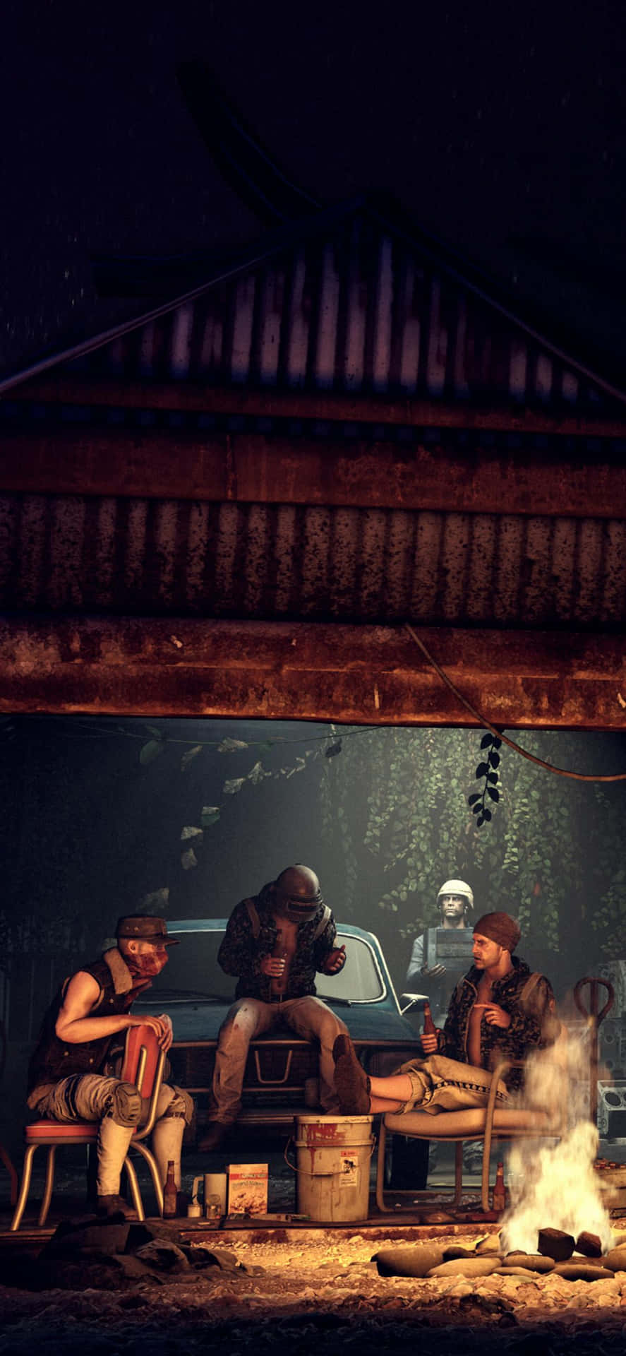 Dinner Party PUBG iPhone Wallpaper