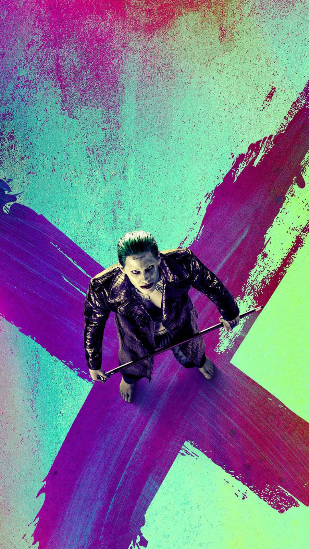 En plakat til filmen 'Joker' Wallpaper