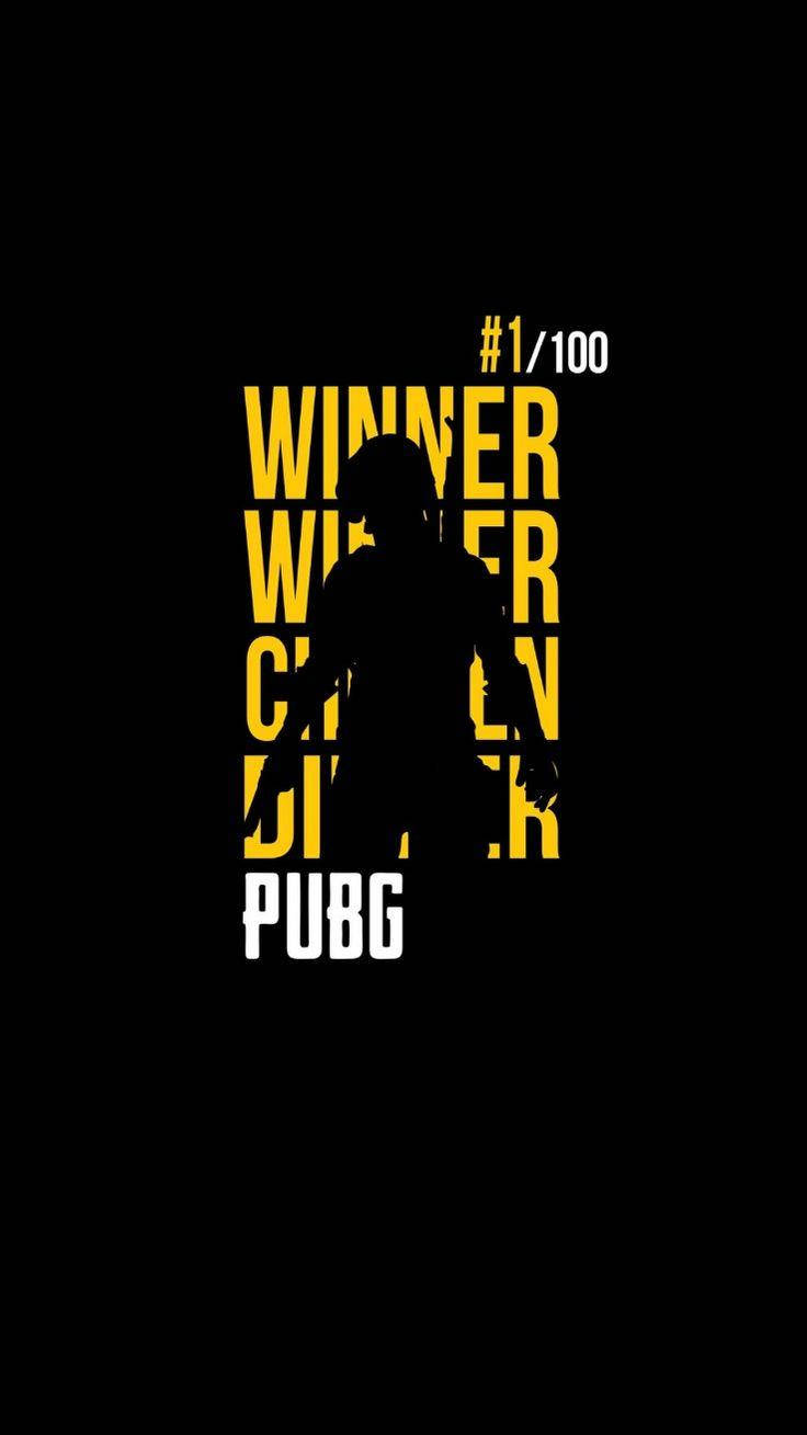 Download PUBG Lover Yellow Text Wallpaper | Wallpapers.com