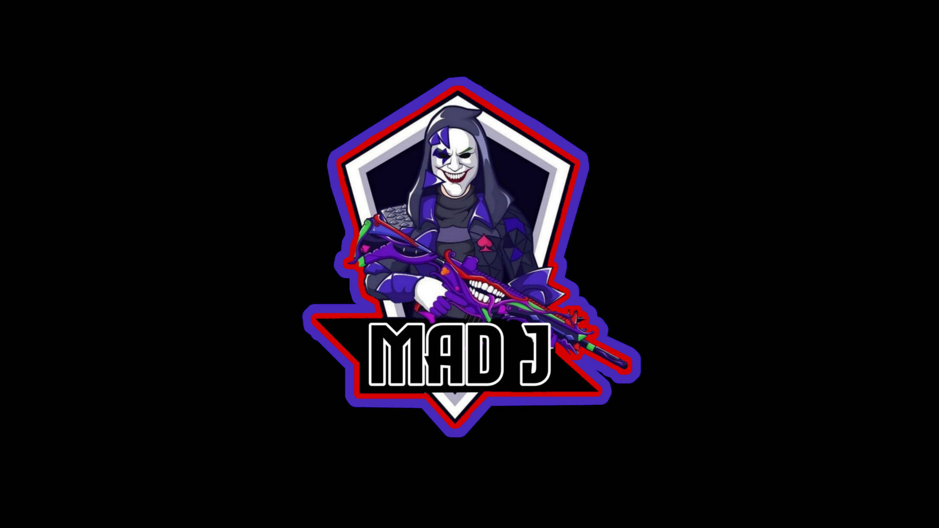 PUBG Mad J Gaming Logo Wallpaper
