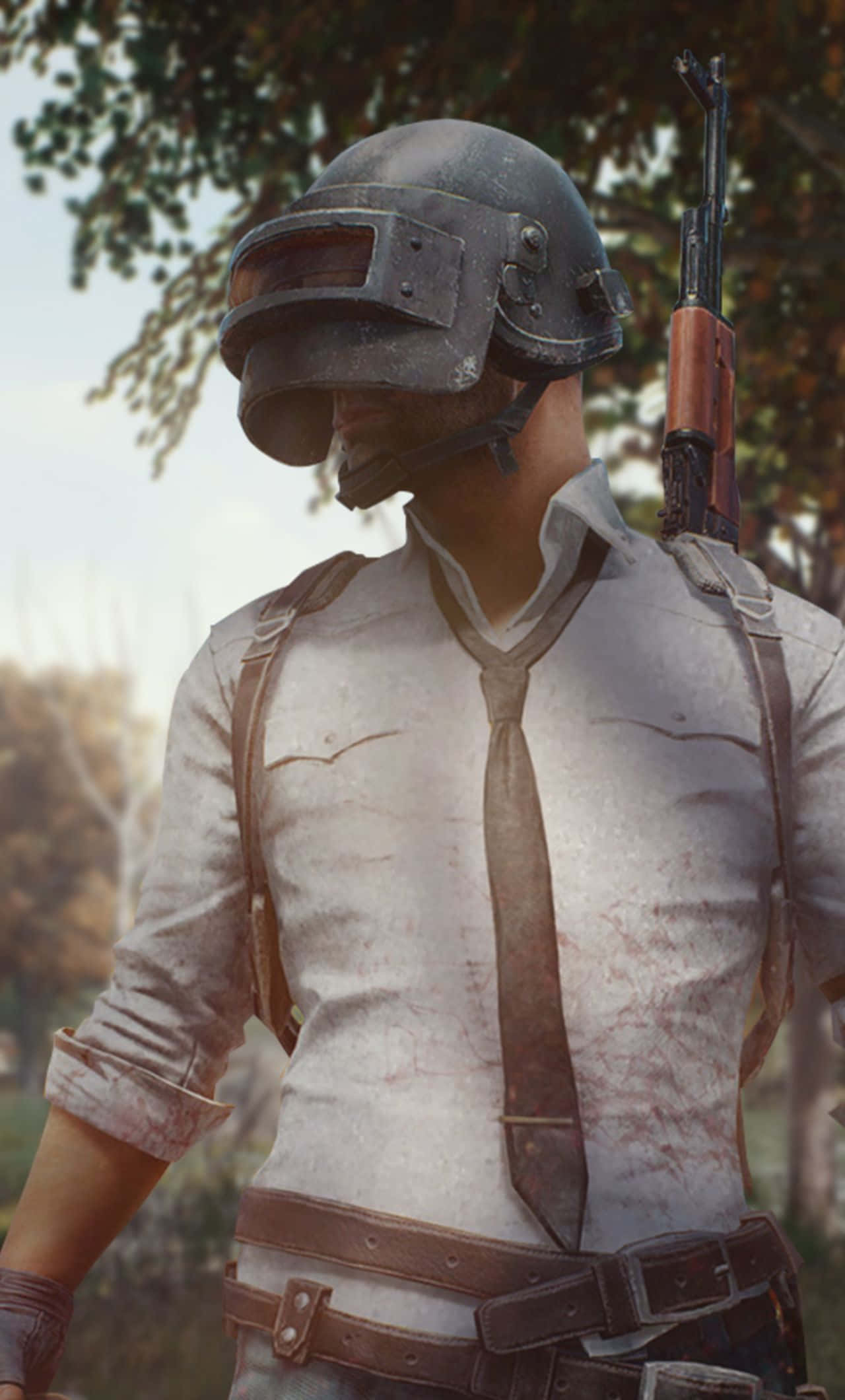 Survive The Battle Royale And Become The Last Player Standing In PUBG Mobile Wallpaper