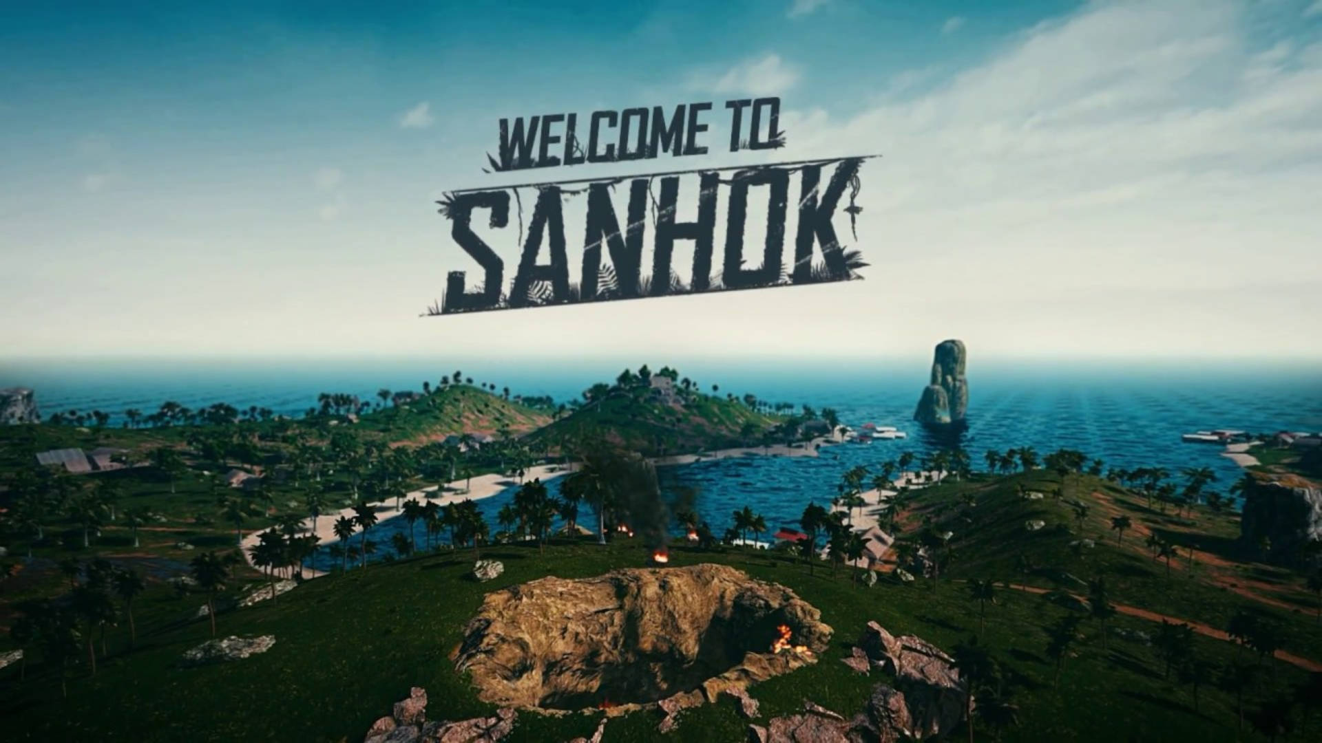 Caption: "Experience Battle Royale like never before in PUBG Season 3 - Welcome to Sanhok" Wallpaper