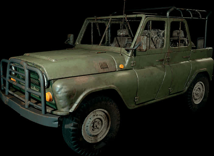 Pubg Vehicle U A Z Offroad.jpg PNG