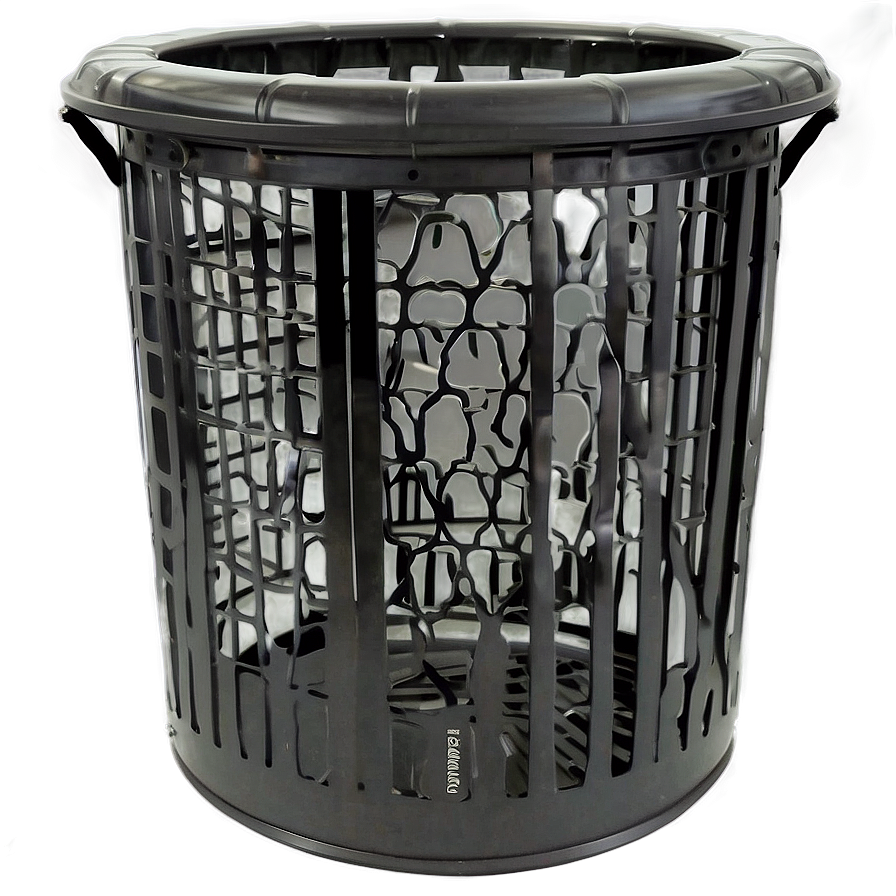 Public Trash Bin Construction Png 05252024 PNG