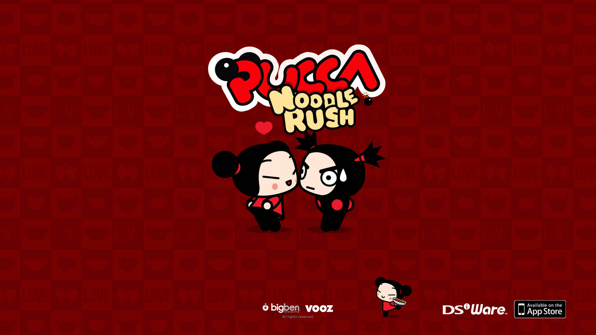 Pucca Noodle Rush Promotional Poster Background