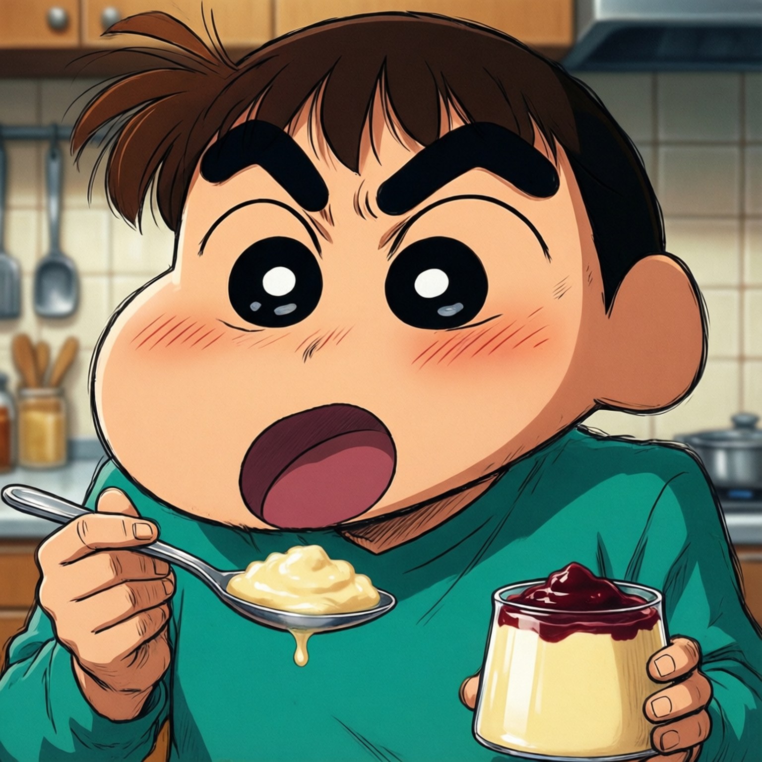 Pudding Gezicht Achtergronden