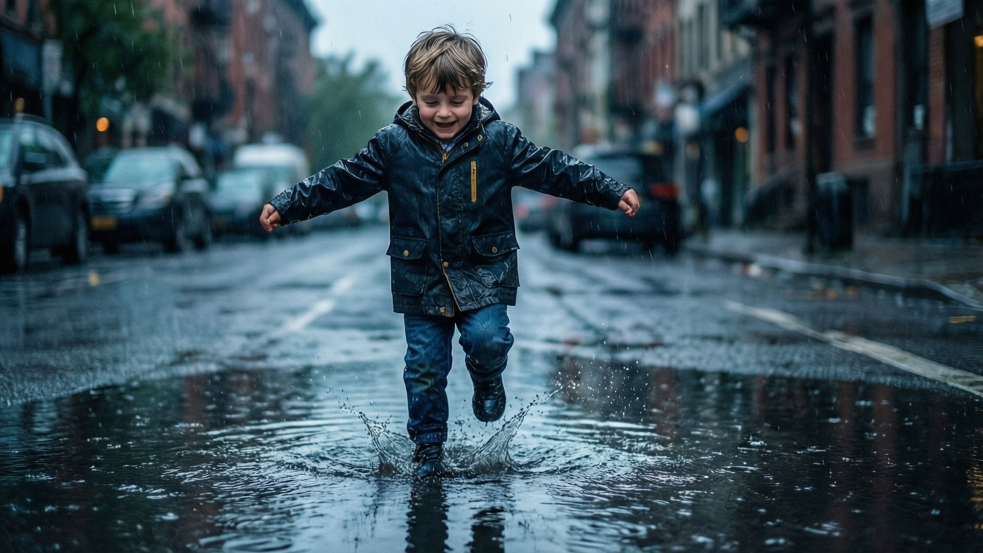 Puddle Jump Papéis de Parede