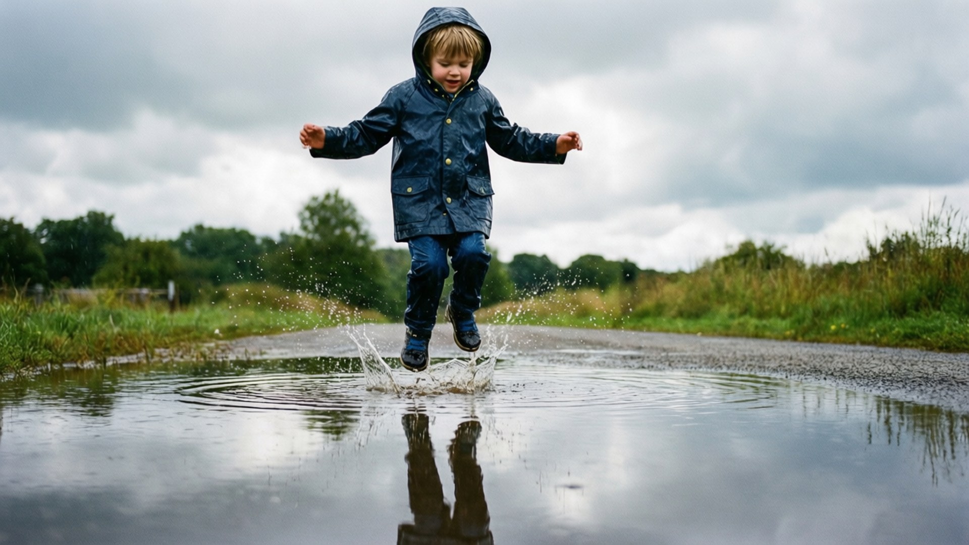 Plasje Springen Vreugde Achtergronden