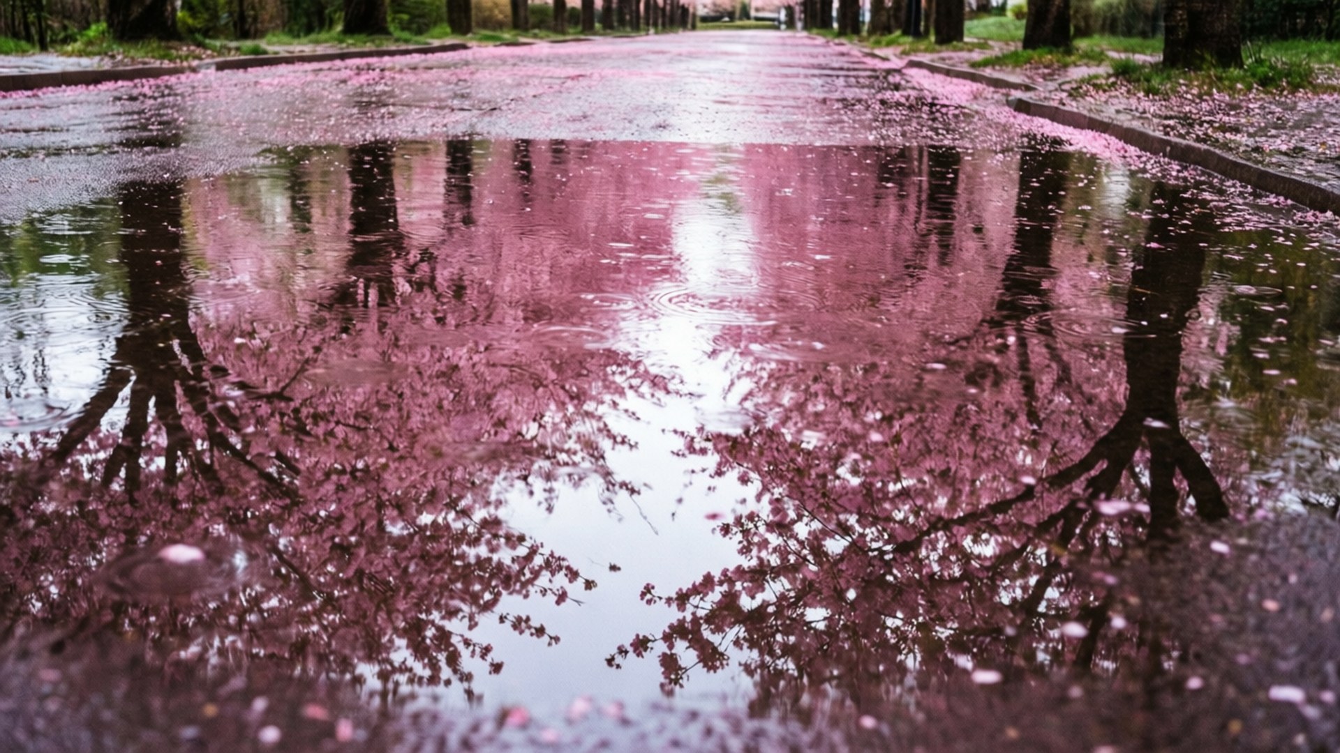 Riflessi nella Pozza Sfondi