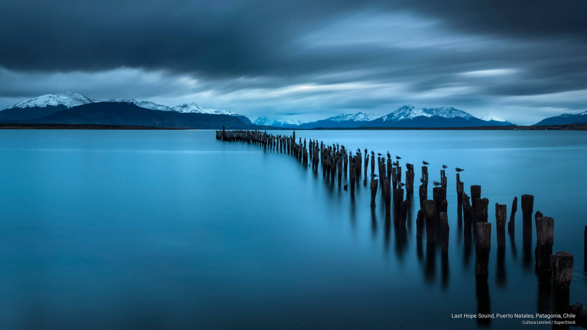 Puerto Natales In Chile Wallpaper