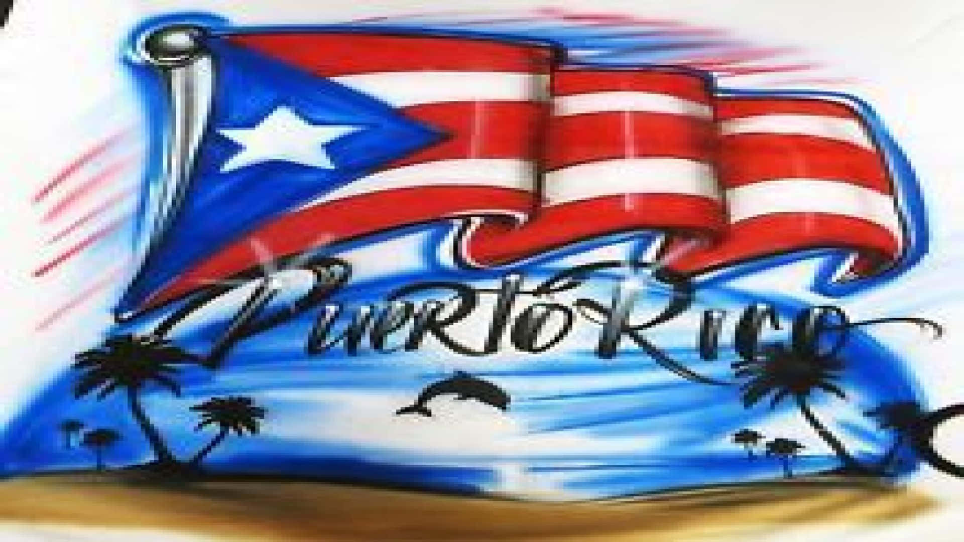 Colorful Puerto Rican Spirit Wallpaper