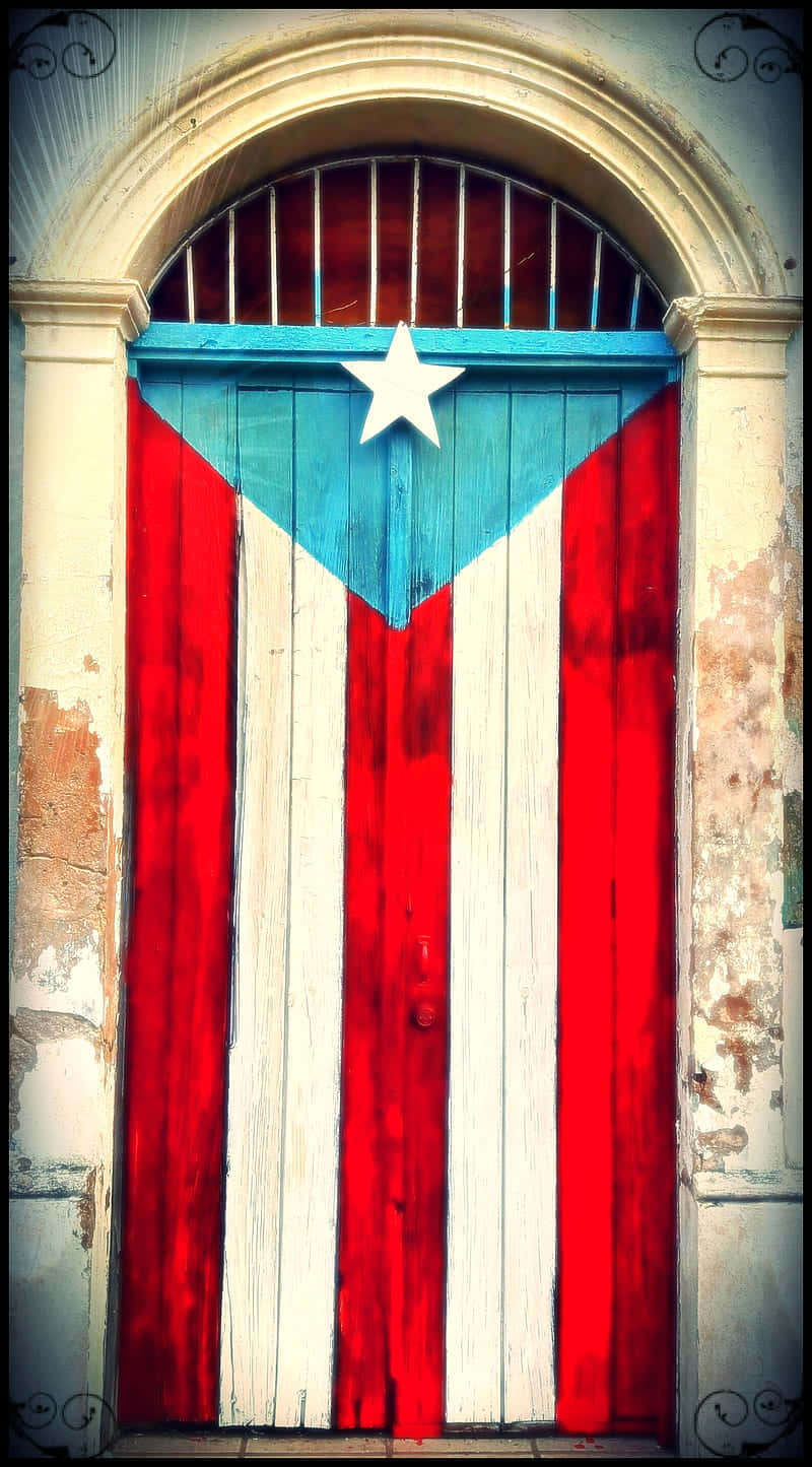 Colorful streets of Puerto Rico Wallpaper
