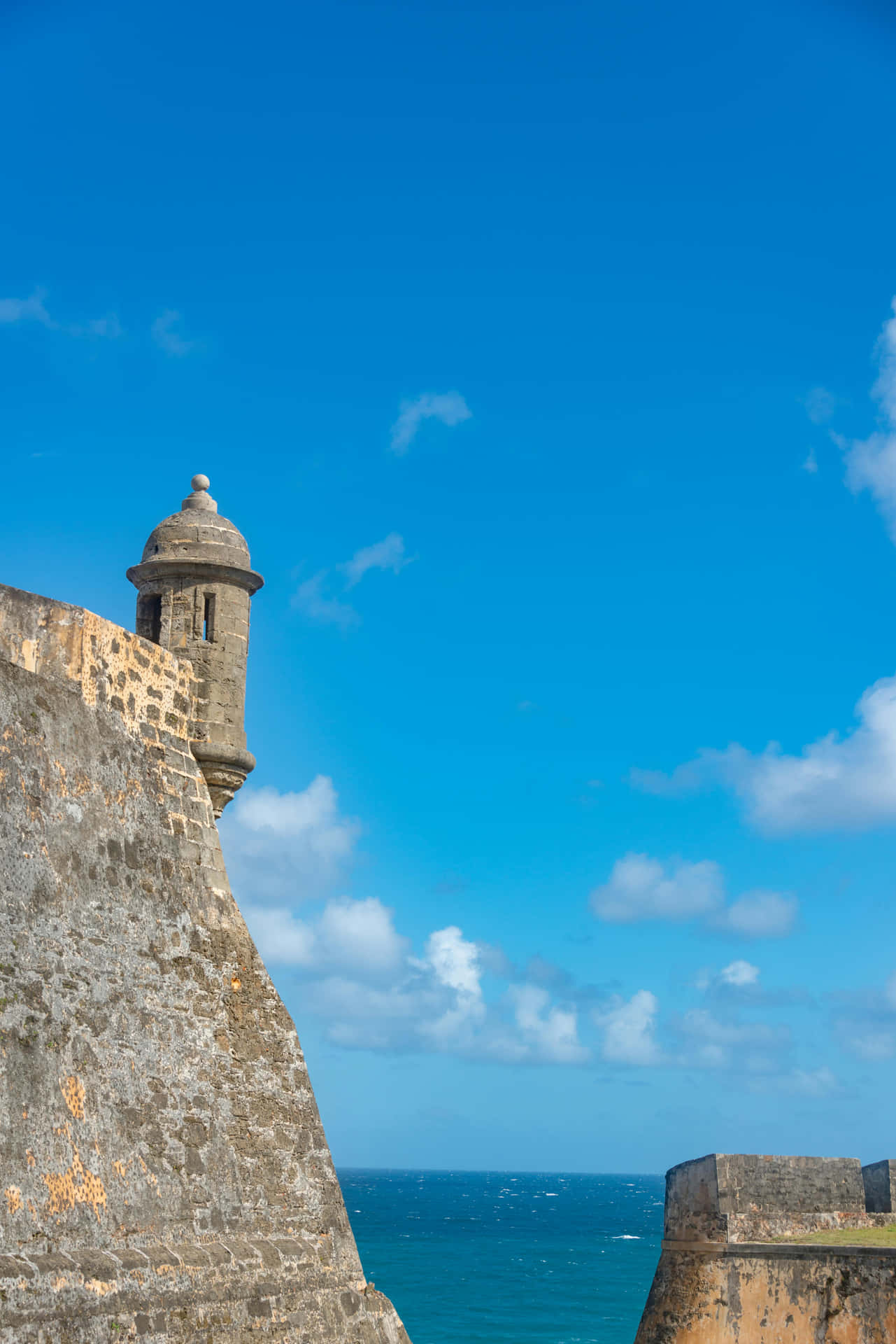 Puerto Rico Historic Coastal Fortress Wallpaper