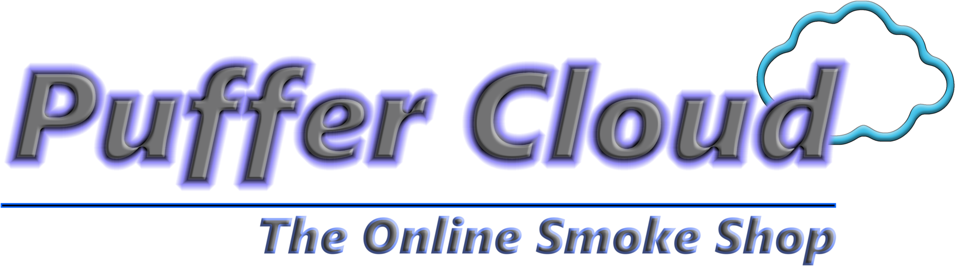 Puffer Cloud_ Online Smoke Shop_ Logo PNG
