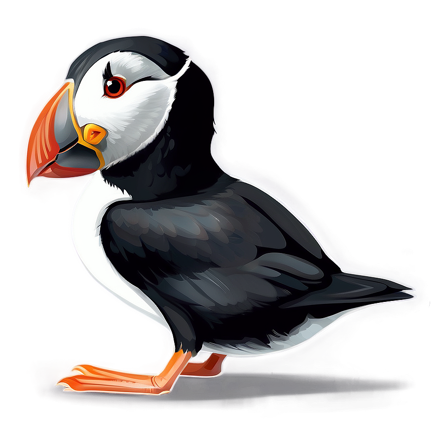 Download Puffin Bird Cute Png 82 | Wallpapers.com