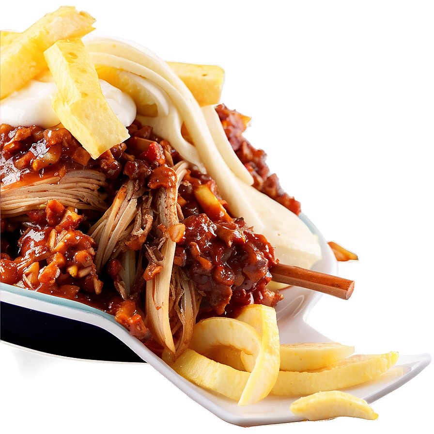 Pulled Pork Poutine Creation Png 90 PNG