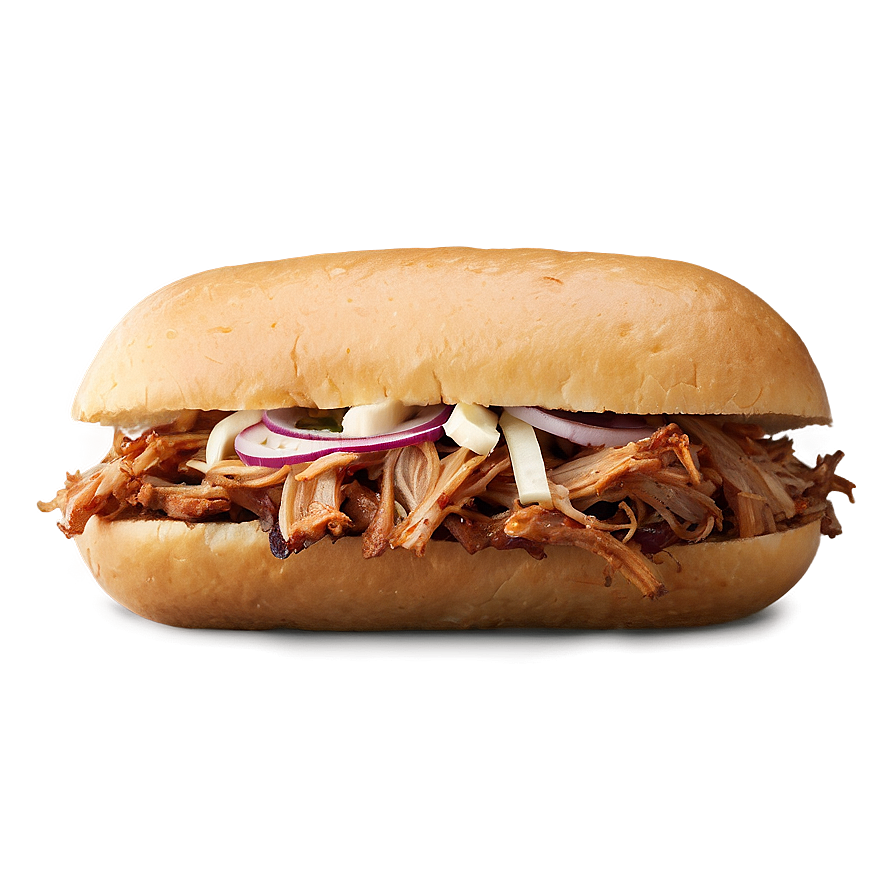 Download Pulled Pork Sandwich Png 05232024 | Wallpapers.com