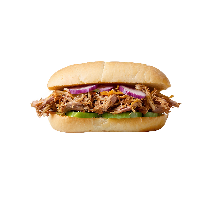 Pulled Pork Sandwich Png 93 PNG