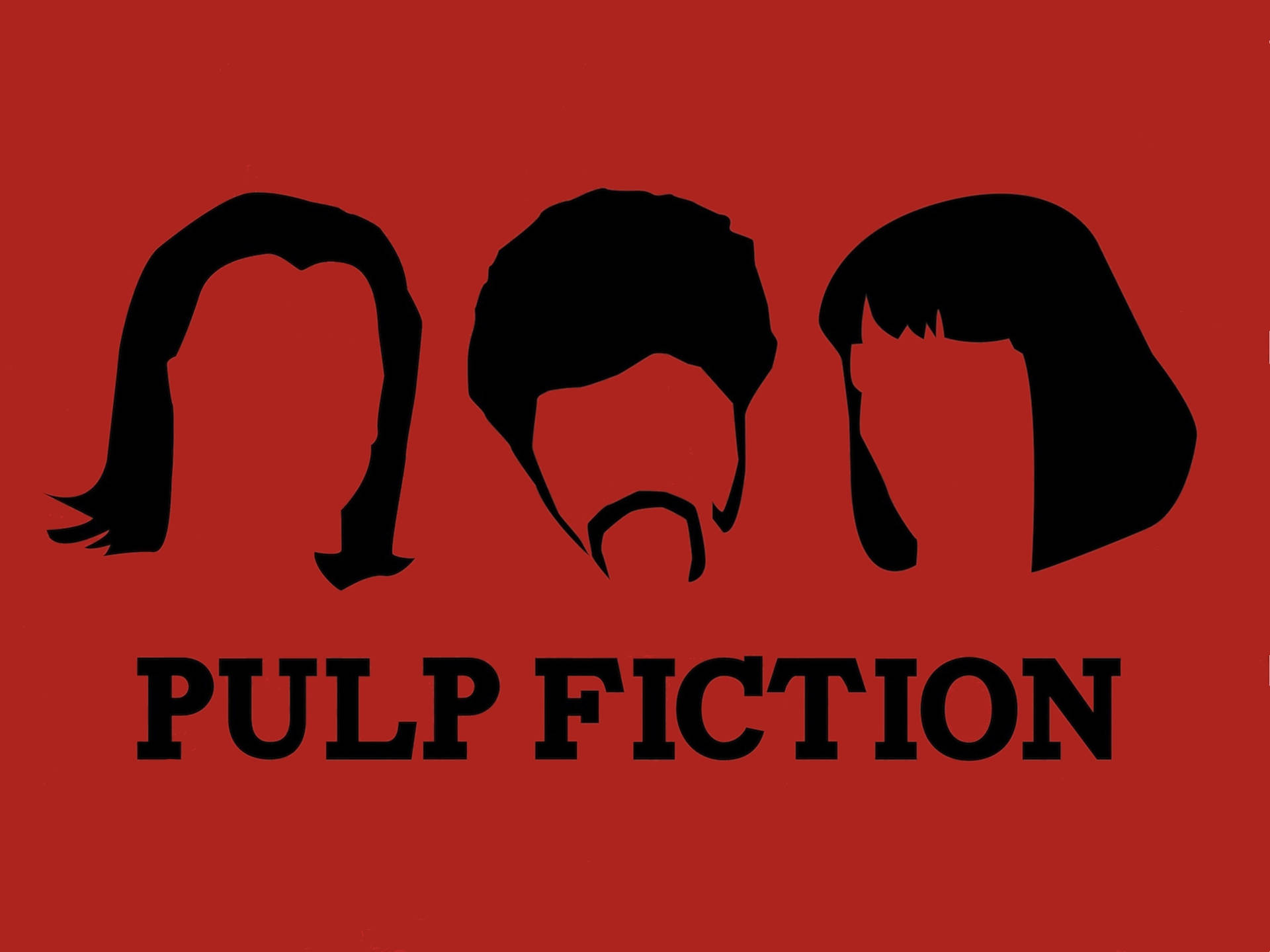 Pulp Fiction Hairstyles Digital Art Wallpaper
