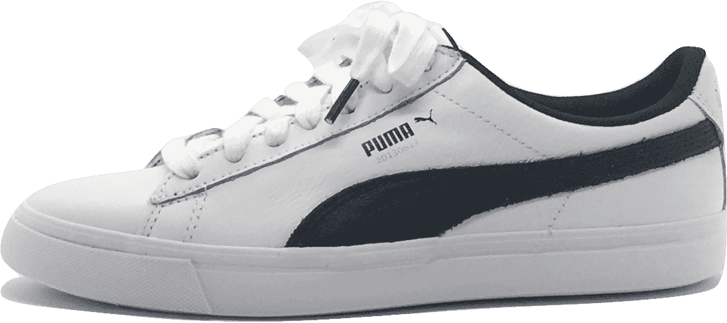 Puma Classic Sneaker White Black PNG