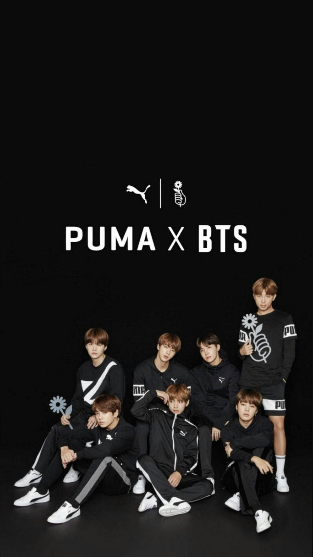 Puma X BTS Collab Tapet Wallpaper