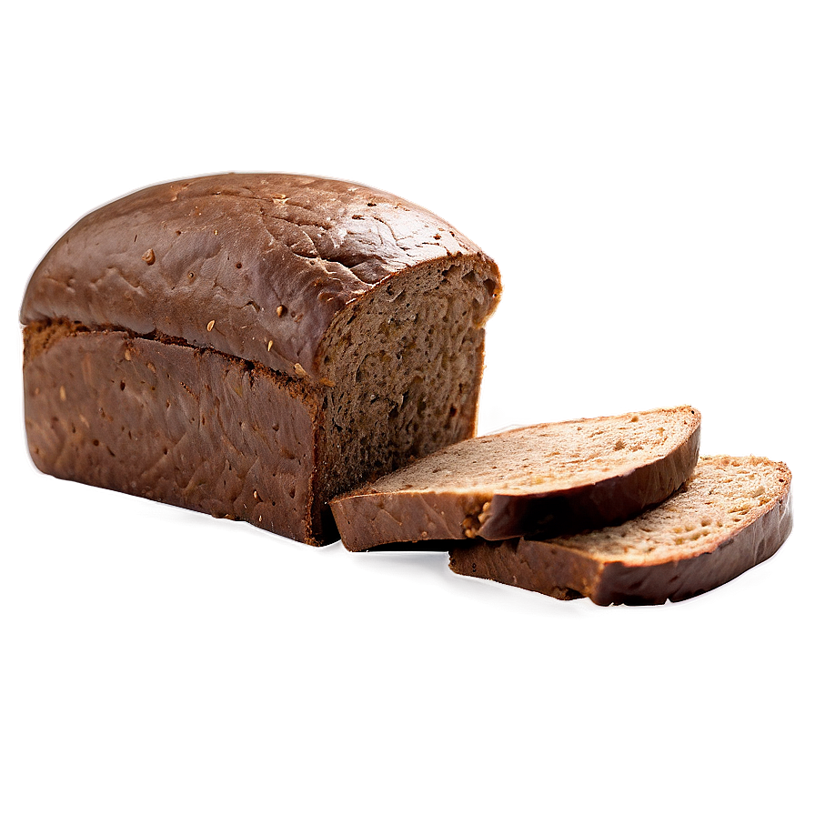 Pumpernickel Bread Slice Png Wrk PNG